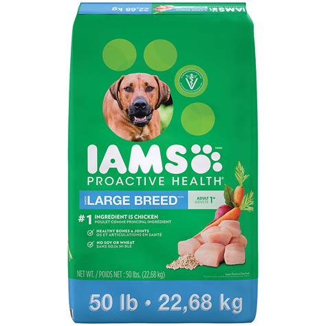 iams large breed dog food 50 lb